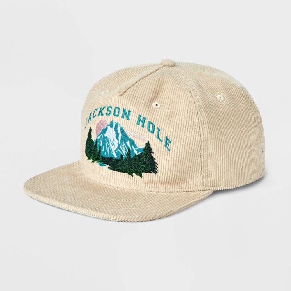 Target Beige Jackson Hole Corduroy Cap